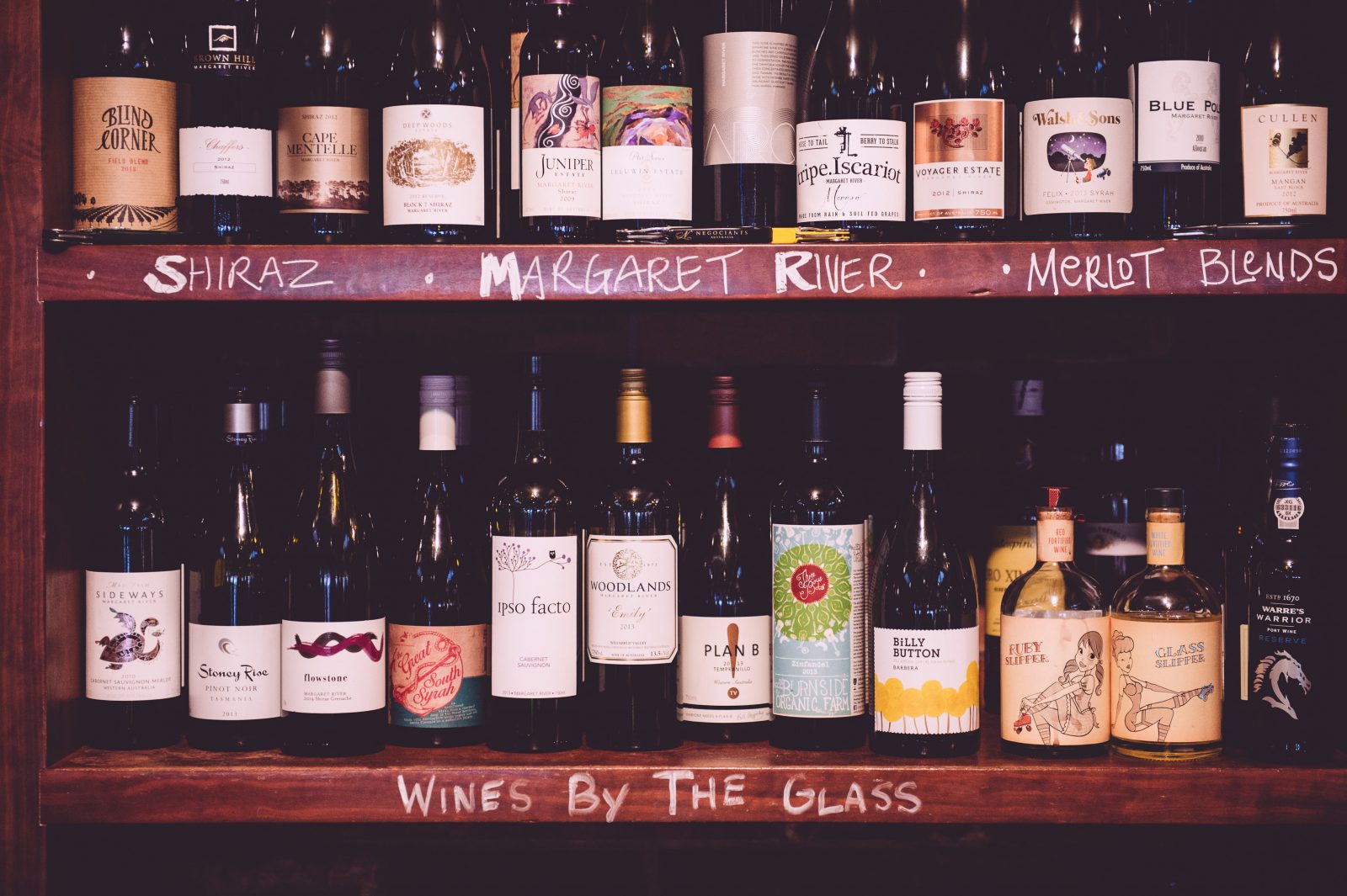 Settlers Wine LIst - Award winning