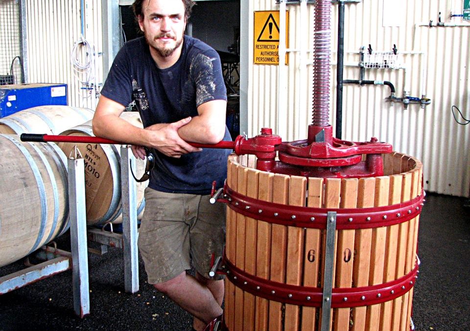 Tripe.Iscariot Wines Remi Guise with his Judas Press