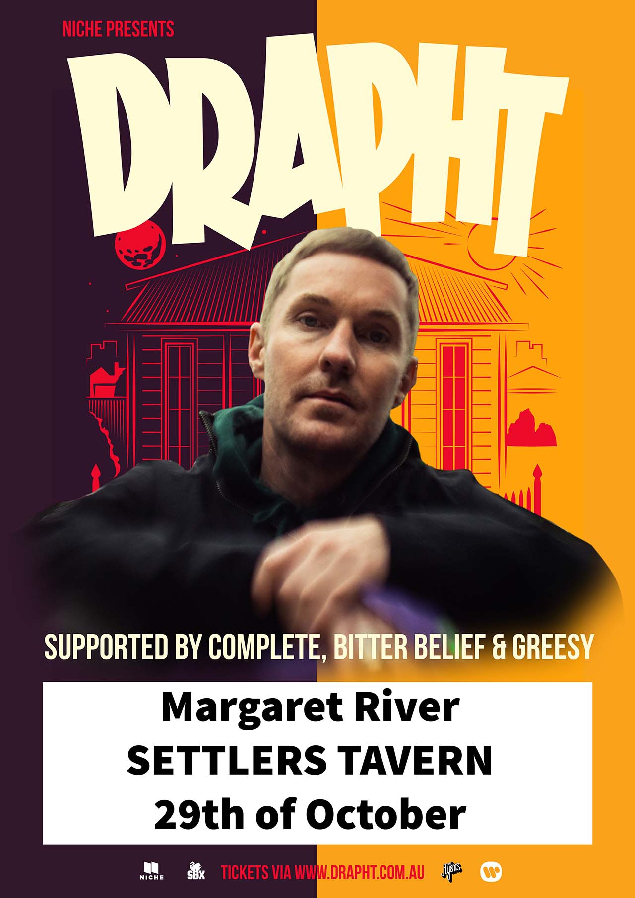 Drapht tour, Margaret River