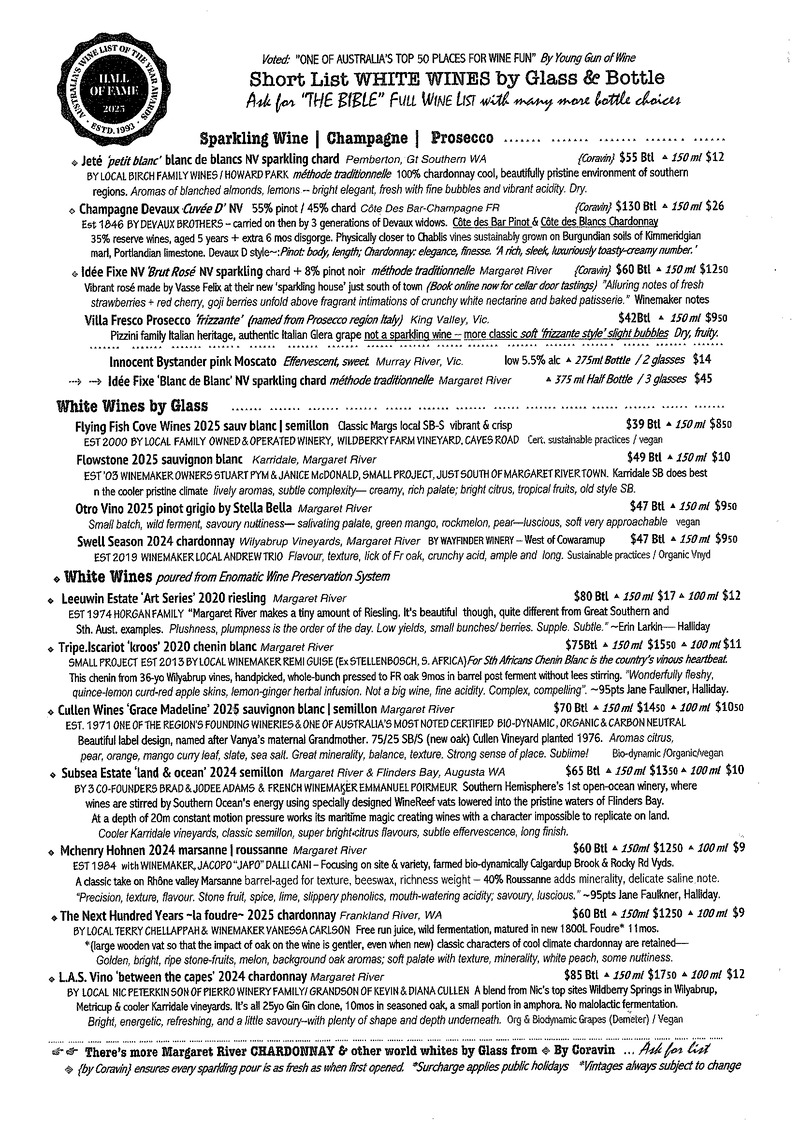 White-wine-list, page 1